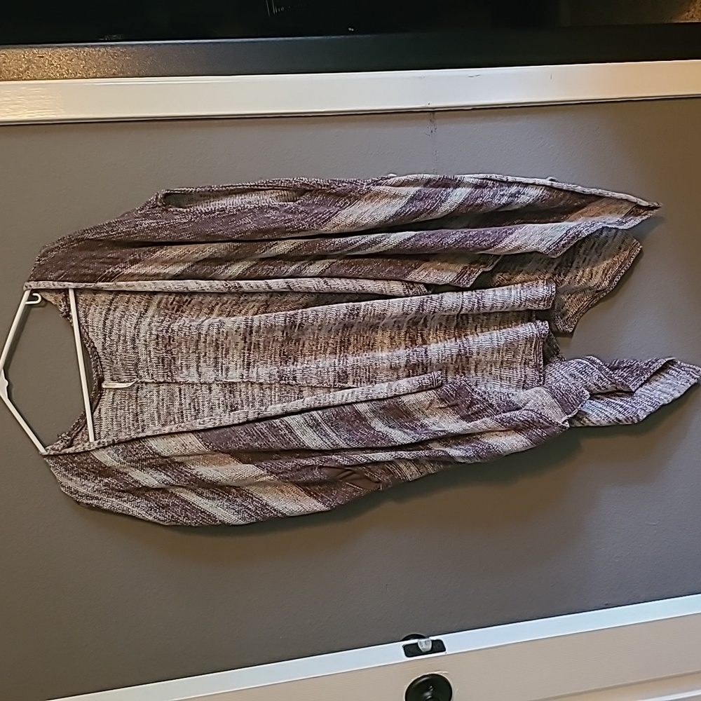 Free people knit poncho with pockets
